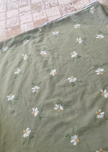 Nakışlı Pastel Yeşil Nevresim - Görsel 4