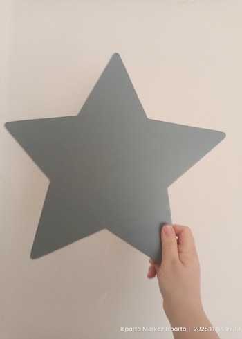 Gri Yıldız Ahşap aydinlatma - Görsel 2