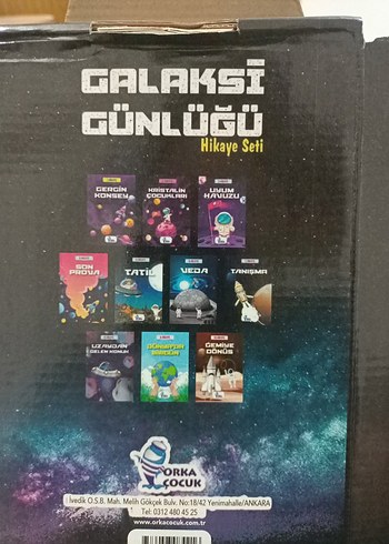 Galaksi Günlüğü Plastik Kutulu Çocuk Oyunu - Görsel 7