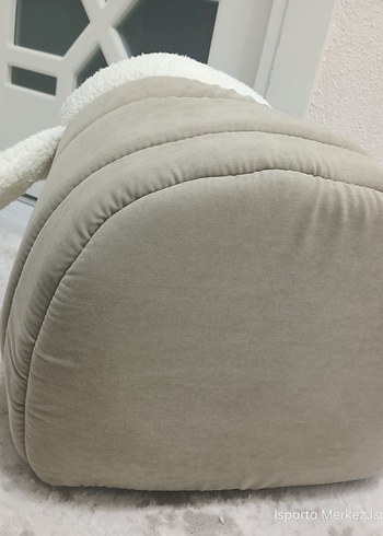 Kedi İçin Yumuşak Krem Kedi Evi - Görsel 4