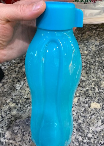 Mavi Plastik Su Şişesi - Görsel 4