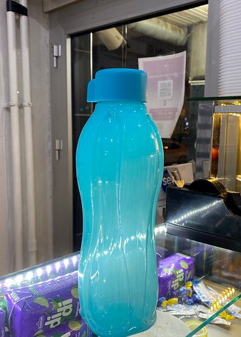 Mavi Plastik Su Şişesi - Görsel 2