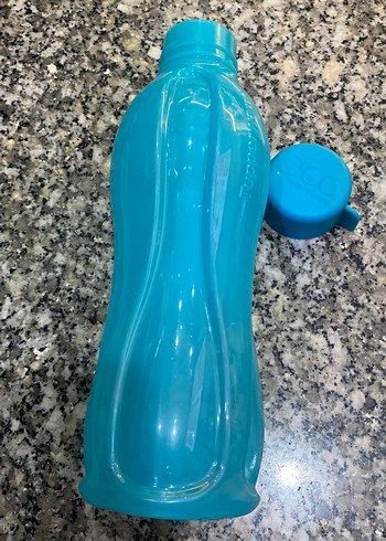 Mavi Plastik Su Şişesi - Görsel 5