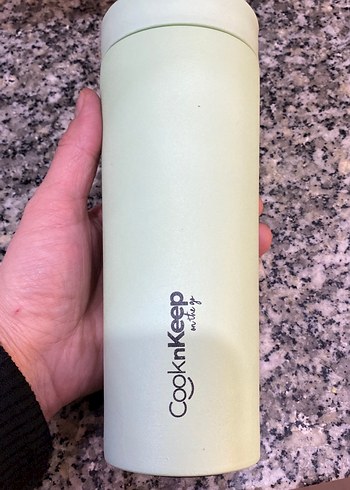 Pastel Yeşil Çocuk Termosu CooknKeep - Görsel 5