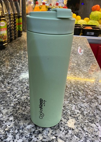 Pastel Yeşil Çocuk Termosu CooknKeep - Görsel 6