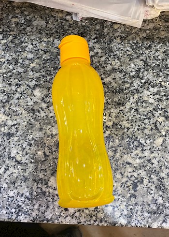Sarı Plastik Su Şişesi - Görsel 4