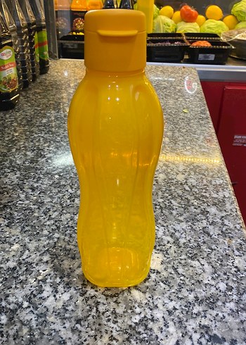 Sarı Plastik Su Şişesi - Görsel 3