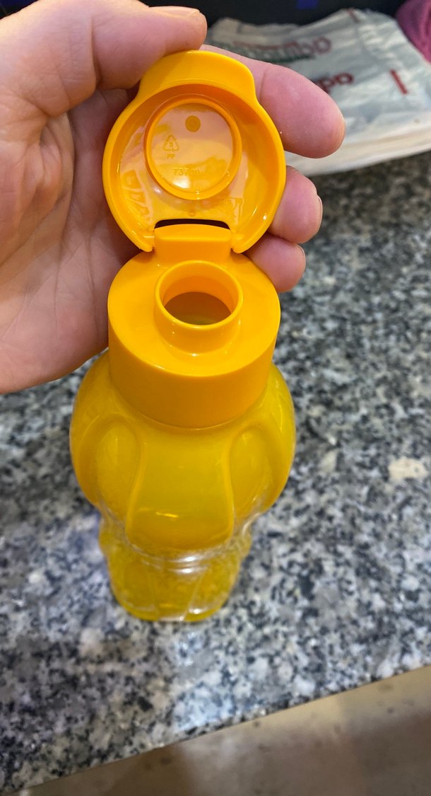 Sarı Plastik Su Şişesi - Görsel 5