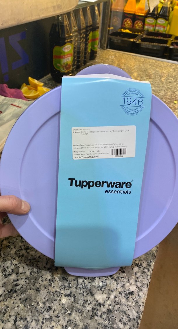 Tupperware Essentials Mor Saklama Kabı - Görsel 2