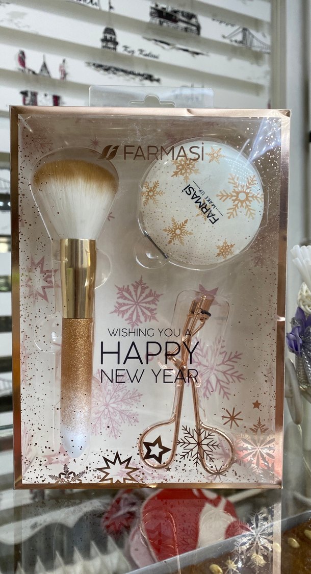 Farmasi Altın Makyaj Fırçası Seti - Görsel 3