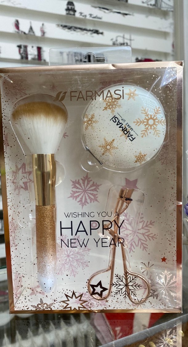 Farmasi Altın Makyaj Fırçası Seti - Görsel 2