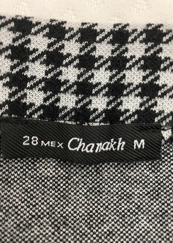 Gri Ekose Midi Mini Etek - Görsel 3