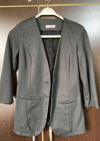 Zara Sik Koyu Gri Kadin Blazer Ceket