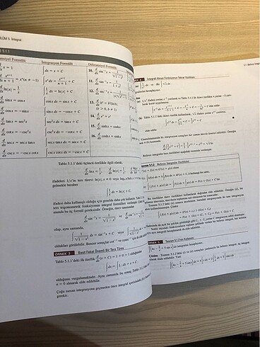Beden Renk Matematik Calculus Kitabı