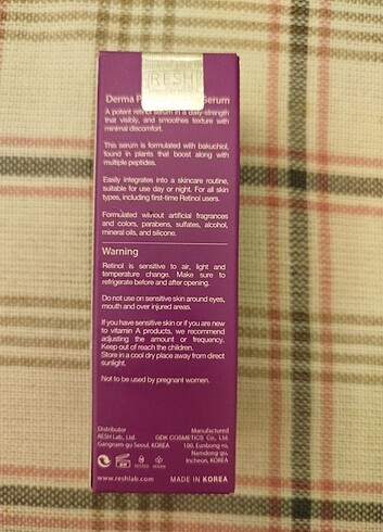 Beden Retinol Serum