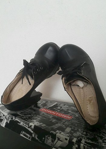 Siyah Platform Topuklu Gotik Kadın Ayakkabı - Görsel 3