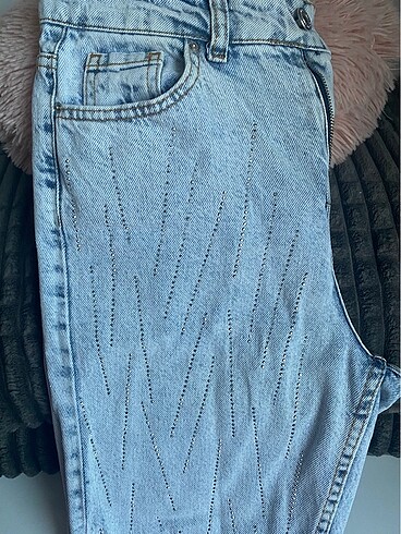 Addax Taşlı Jean