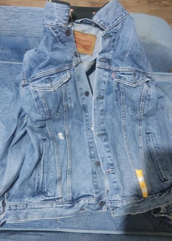 Levis Levi S Acik Mavi Denim Ceket