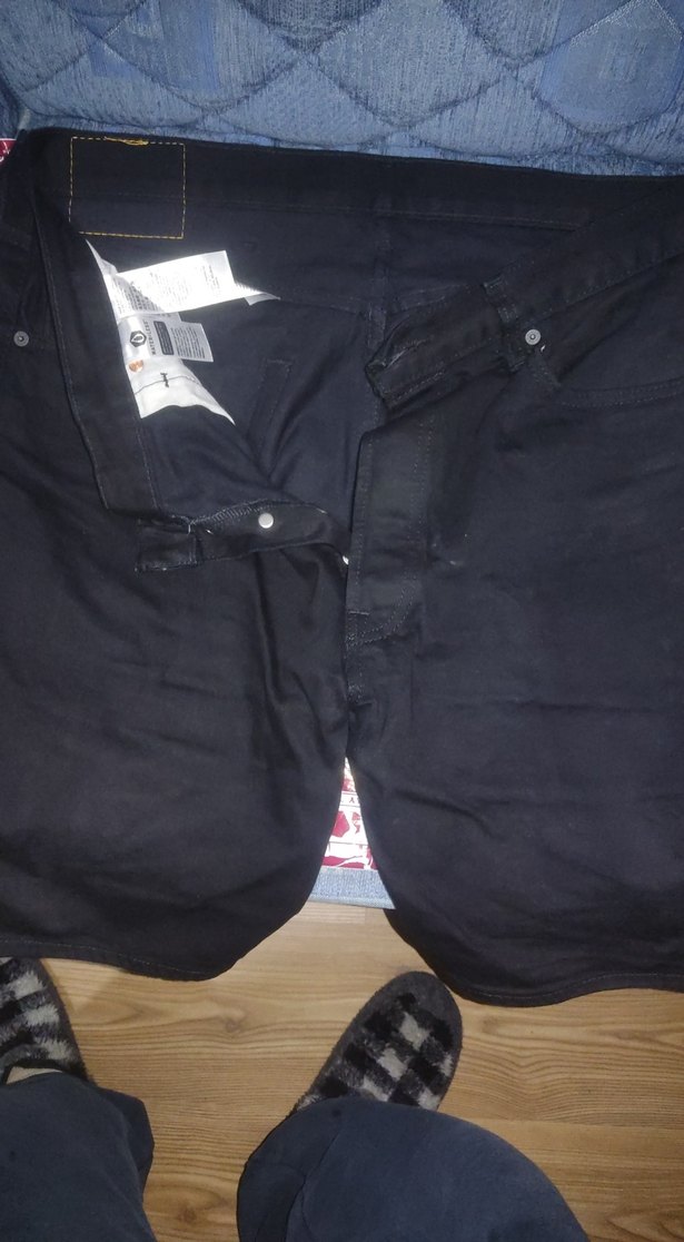 Levis Siyah Denim Şort — görsel 3/4