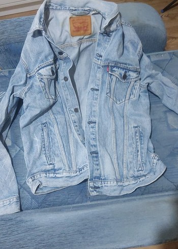 Levis Levi S Acik Mavi Denim Ceket