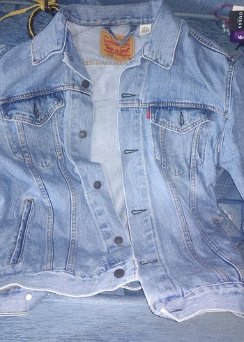 Levis Levi S Acik Mavi Denim Ceket