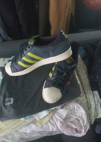 Adidas Superstar Lacivert Sneaker Siklik Ve Rahatlik Bir Arada
