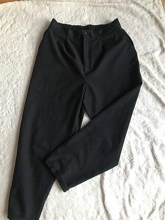 Addax Siyah kumaş pantolon