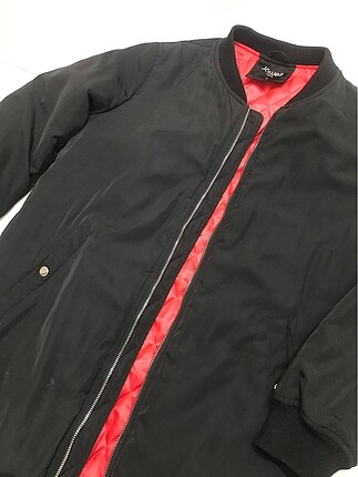 Diğer Siyah unisex bomber mont