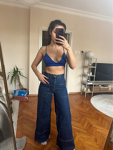 Wide leg Kot pantolon