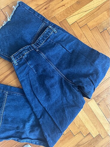 xs Beden çeşitli Renk Wide leg Kot pantolon