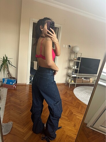 xs Beden Zeynep tosun wide leg kot pantolon