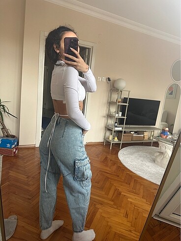 Bershka Bershka havuç kesim pantolon
