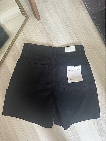 xs Beden Bershka Mom kot şort