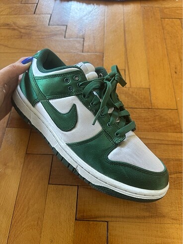 Nike Nike retro dunk low saten yeşil