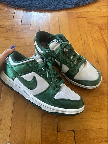 39 Beden Nike retro dunk low saten yeşil