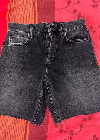 Kadın Midi Denim Şort - Görsel 3