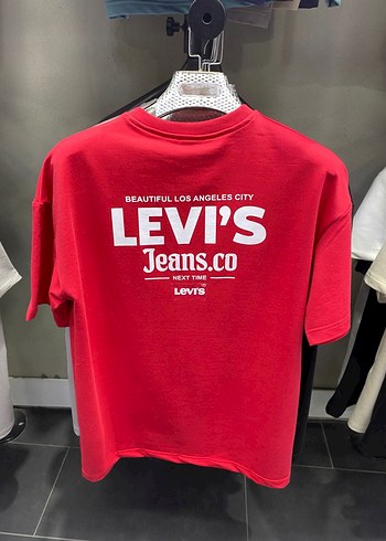 Levis Levi S Kirmizi Oversize Tisort