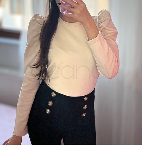Zara Zara Balon Kol Sweat