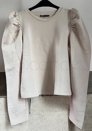 Zara Balon Kol Sweat