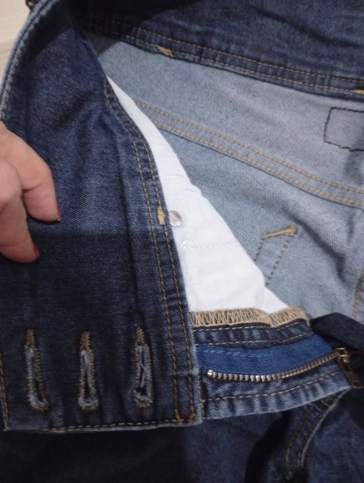 Koyu Mavi Dar Kesim Denim Jean — görsel 4/7