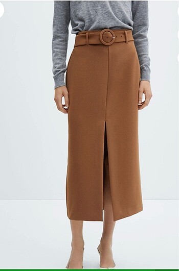 Mango midi etek