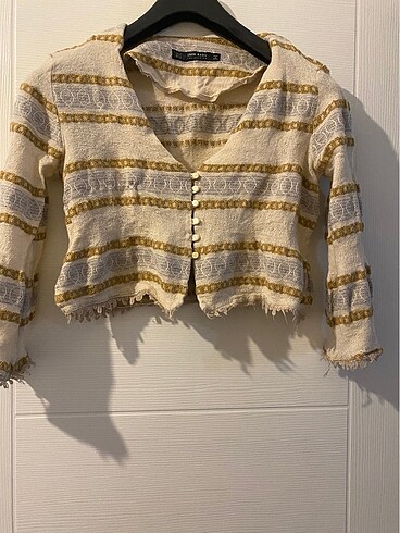 Zara crop bluz