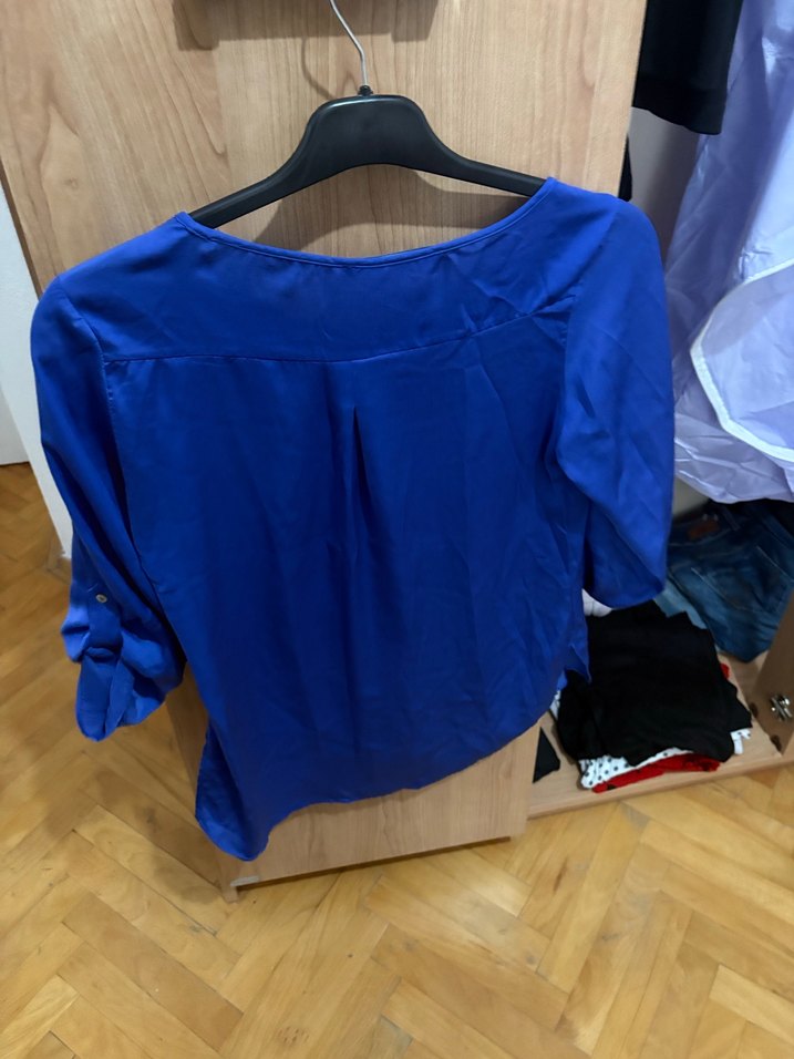 Mavi  Kısa Kollu  ZARA - Görsel 2