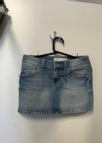 Bershka Bershka Mini Denim Jean Etek