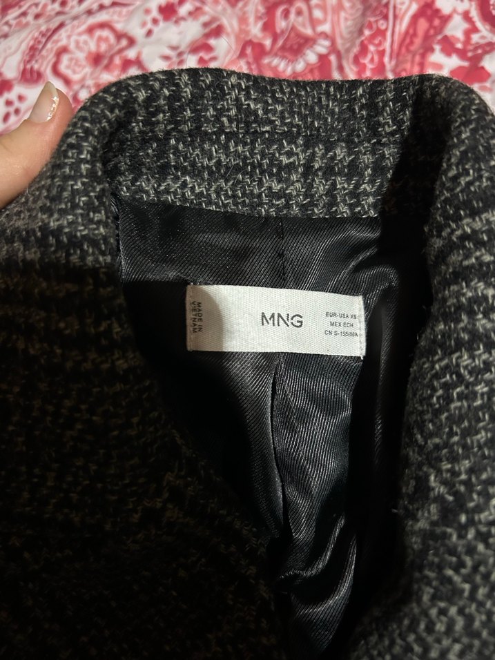 Mango düğmeli kaban - Görsel 2