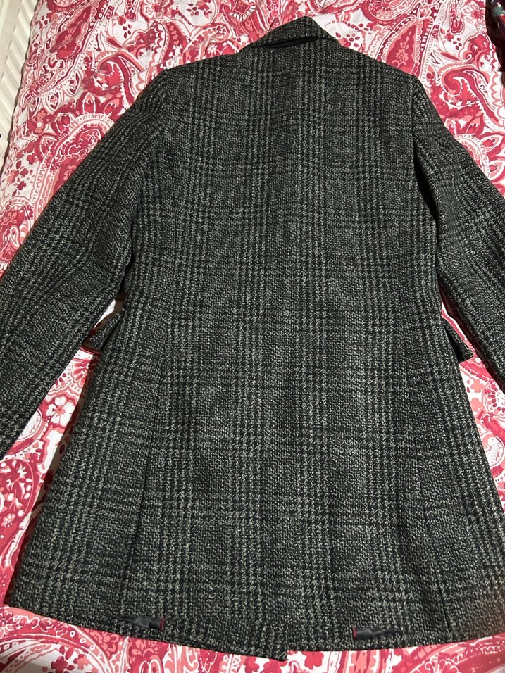 Mango düğmeli kaban - Görsel 3