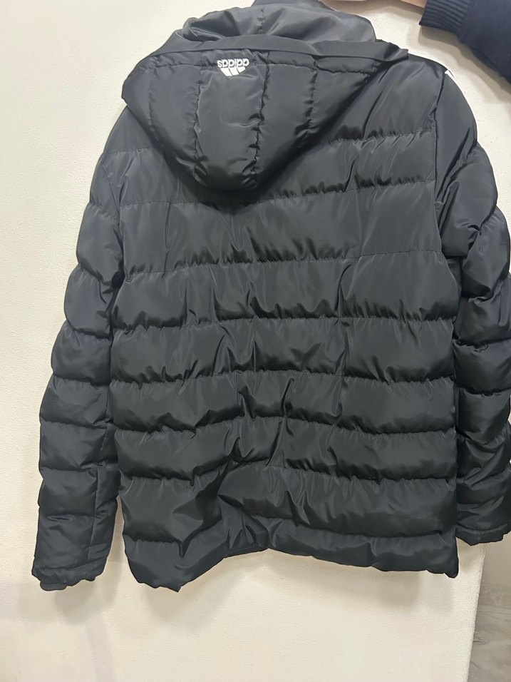 ADİDAS Siyah Fermuarlı Erkek Mont - Görsel 2