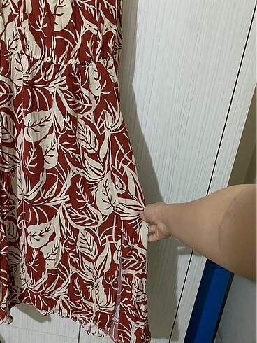 LC Waikiki Kahverengi Elbise