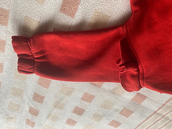 5 Yaş Beden kırmızı Renk Sweat