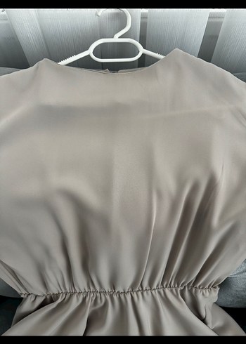 Bej Uzun Kollu Salaş Kadın Takım - Görsel 5